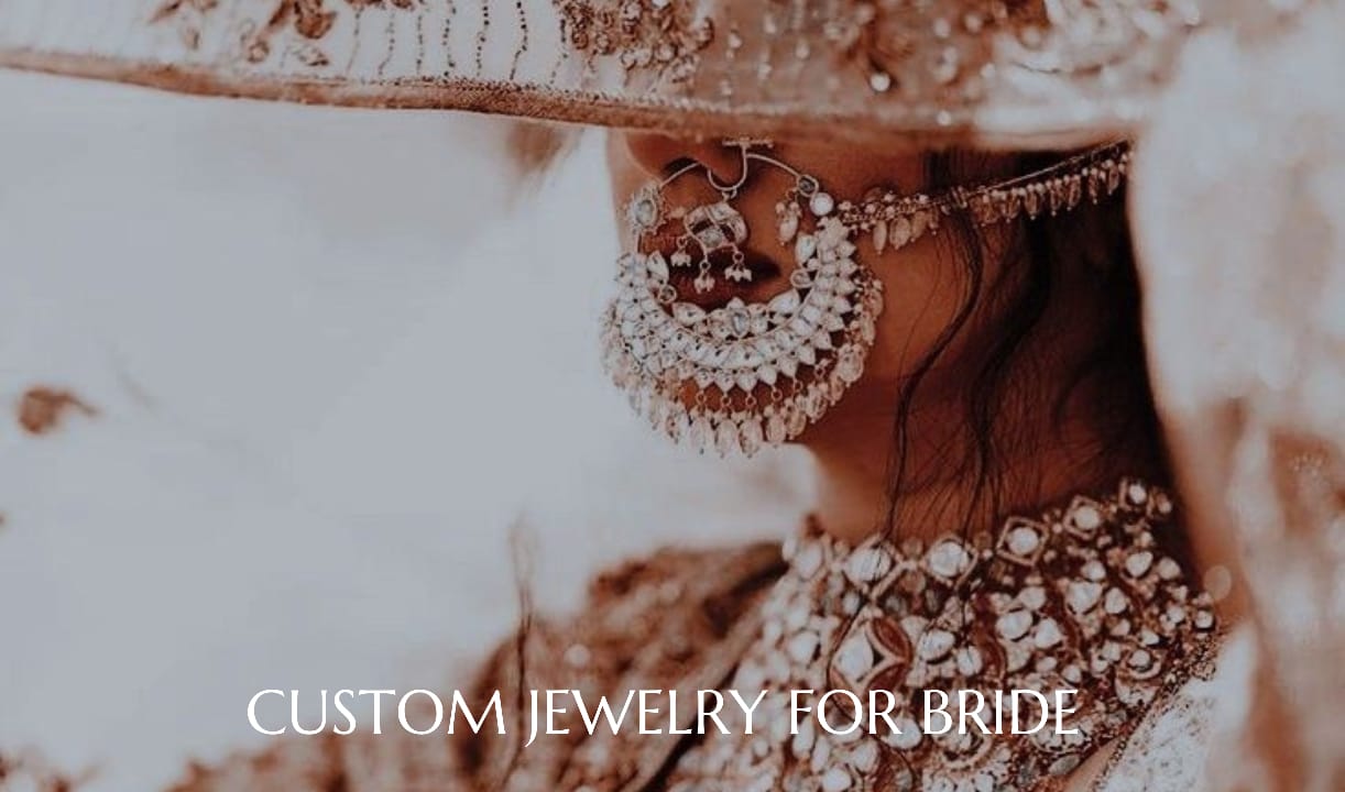 Custom jewelry for bridal 