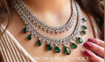 Zircon jewelry for occasions 