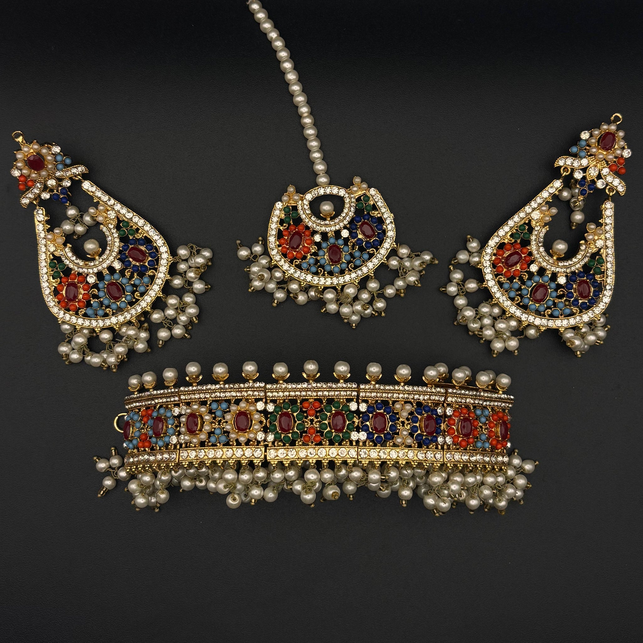 Nauratan Pearl Choker Set