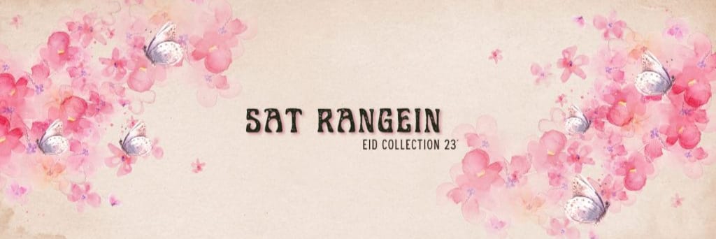 Sat Rangein Eid Collection 23
