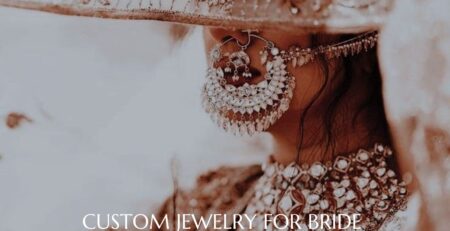 We crafted bespoke jewelry for the bride.