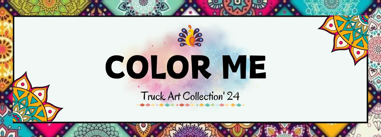 Color me truck art collection 24